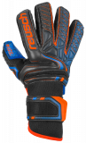 Reusch Attrakt G3 Fusion Ortho-Tec Junior 5072950 7083 black blue orange front